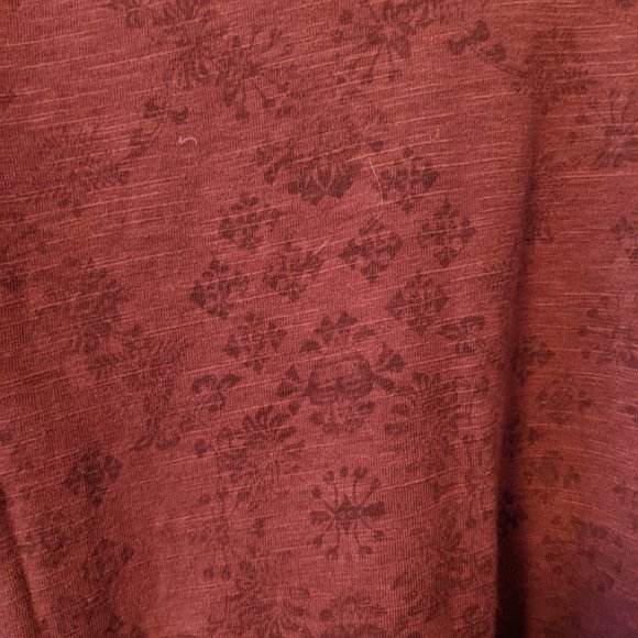 Patagonia Organic Cotton/Tencel Blend Long Sleeve Patterned T-Shirt - Picture 2 of 5